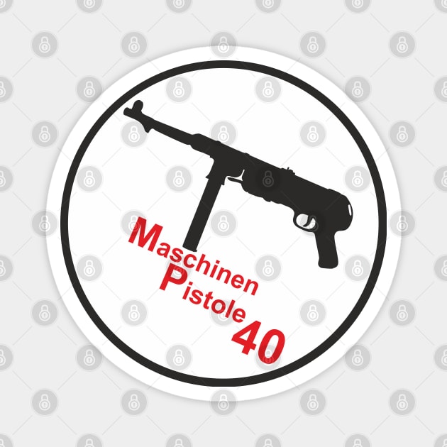 German MP-40 Magnet by FAawRay